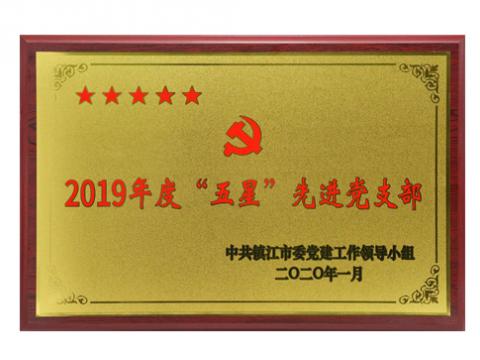 和记官网行政党支部获评“五星”先进党支部